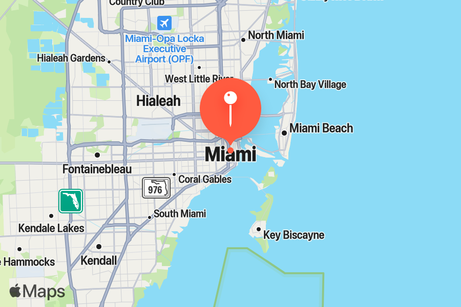 Miami · Apple Maps