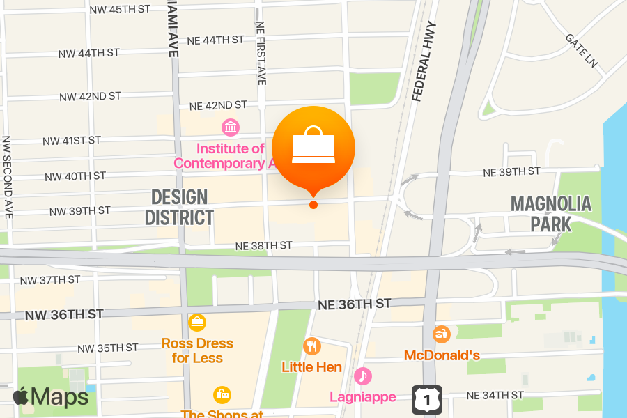 Elle's Miami Design District · Apple Maps