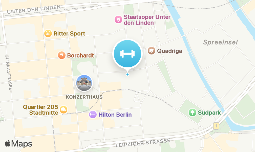 Fitness First Berlin Mitte on the map