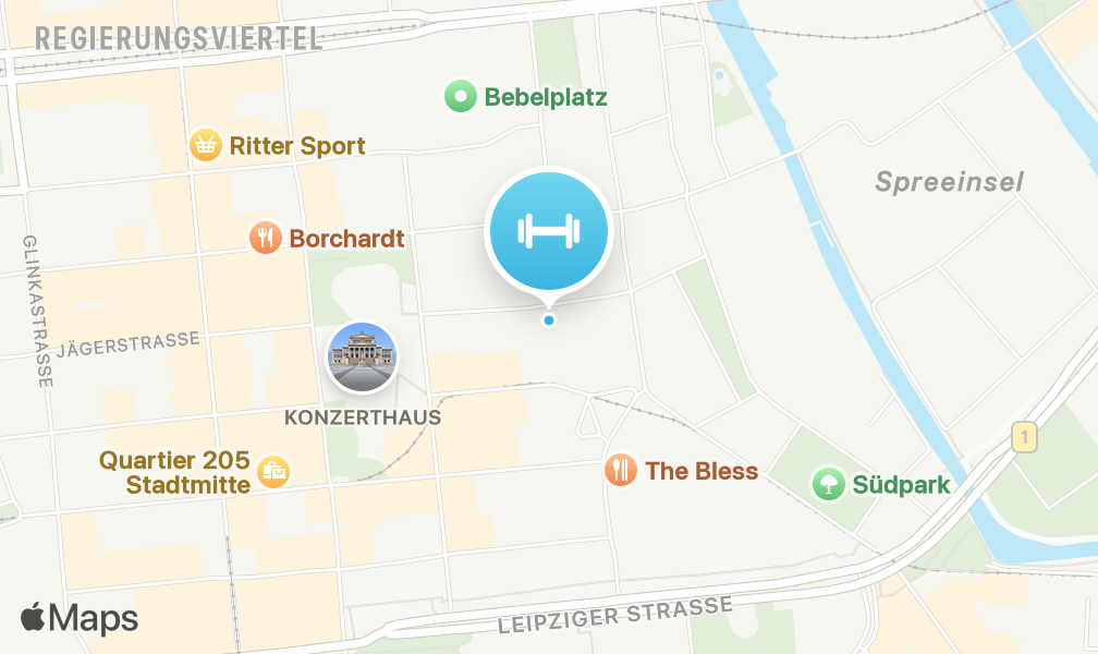 Fitness First Berlin Mitte on the map