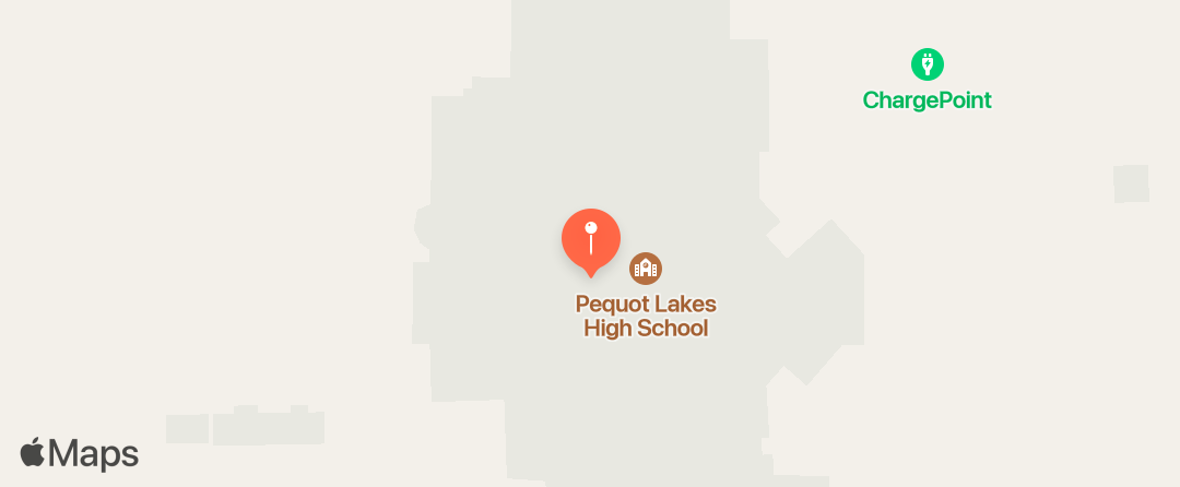 Map showing the location of the address: 30805 Olson St, Pequot Lakes, MN, 56472