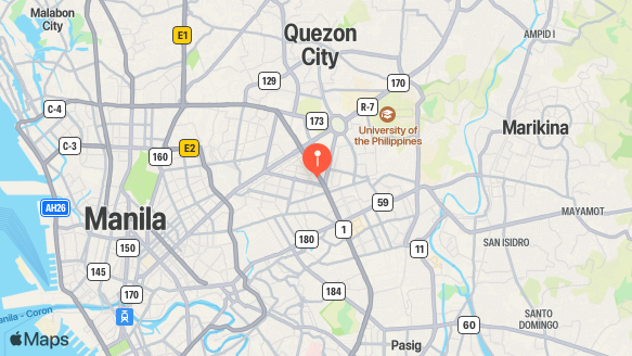Glam Residences location map